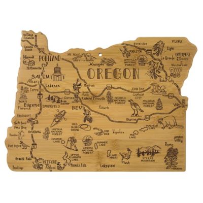 Totally Bamboo® Oregon Destination Cutting Board