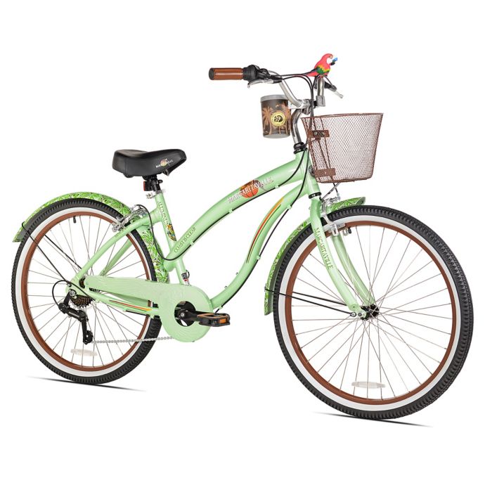 Margaritaville Coast is Clear 26-Inch Ladies&#39; Cruiser Bicycle in Mint | Bed Bath & Beyond