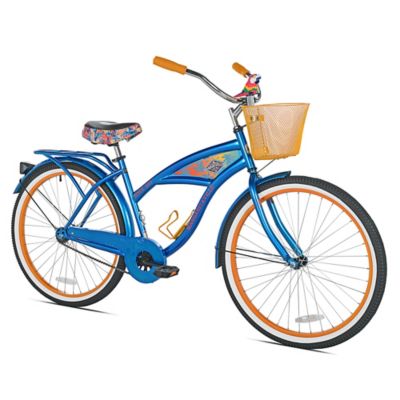 margaritaville 26 men's cruiser bicycle in orange