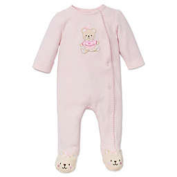 Little Me® Preemie Sweet Bear Footie in Pink