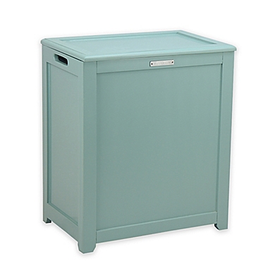Oceanstar Storage Laundry Hamper in Turquoise. View a larger version of this product image.