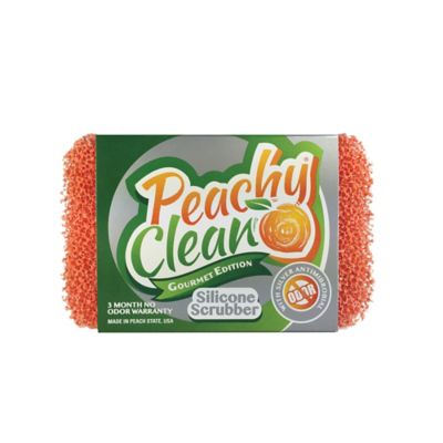 Peachy Clean&reg; Silicone Dish Scrubber