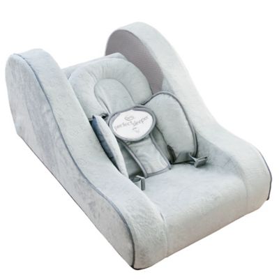 baby bassinet connected to bed