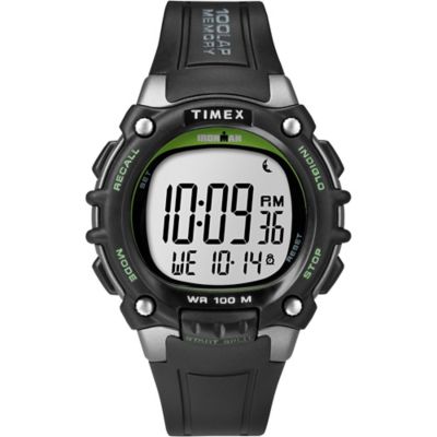 timex ironman triathlon 100 lap memory