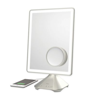 ihome large bluetooth speaker vanity mirror