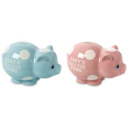 Piggy Bank In Blue Buybuy Baby