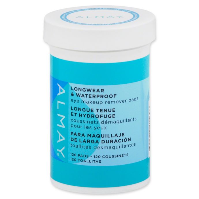 Almay® 120Count Longwear & Waterproof Eye Makeup Remover Pads Bed