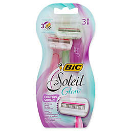 Bic® Soleil® Glow® 3-Count 3-Blade Comfort Shield Disposable Razor