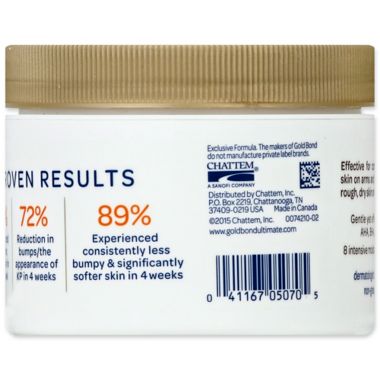 Gold Bond&reg; Ultimate 8 oz. Rough & Bumpy Skin Daily Therapy Cream. View a larger version of this product image.