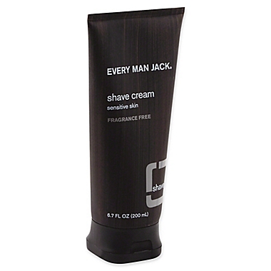 Every Man Jack&reg; 6.7 fl. oz. Fragrance Free Shave Cream for Sensitive Skin. View a larger version of this product image.