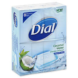 Dial® 8-Count 4 oz. Coconut Water Glycerin Bar Soap with Bamboo Leaf Extract