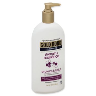 Gold Bond&reg; Ultimate 13 oz. Strength & Resilience Fragrance Free Skin Therapy Lotion. View a larger version of this product image.