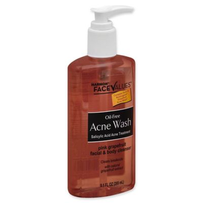 pink grapefruit face wash