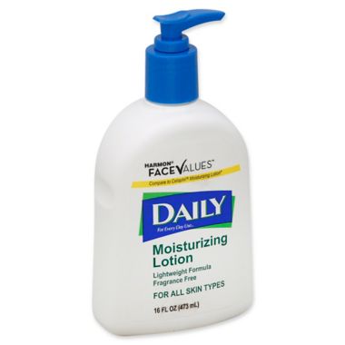 Harmon&reg; Face Values&reg; 16 fl. oz. Fragrance Free Lightweight Daily Moisturizing Lotion. View a larger version of this product image.