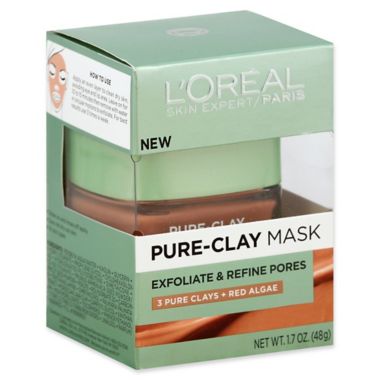 L'Oréal&reg; Skin Expert 1.7 oz. Exfoliate & Refine Pores Pure-Clay Mask. View a larger version of this product image.
