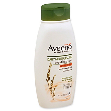 Aveeno&reg; Active Naturals&reg; 18 fl. oz. Daily Moisturizing Yogurt Body Wash in Apricot and Honey. View a larger version of this product image.