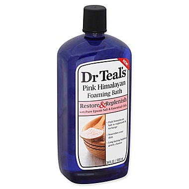 Dr. Teal&#39;s&reg; 34 fl. oz. Pink Himalayan Foaming Bath. View a larger version of this product image.