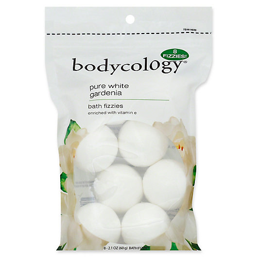 Alternate image 1 for bodycology® 8-Count Pure White Gardenia Bath Fizzies