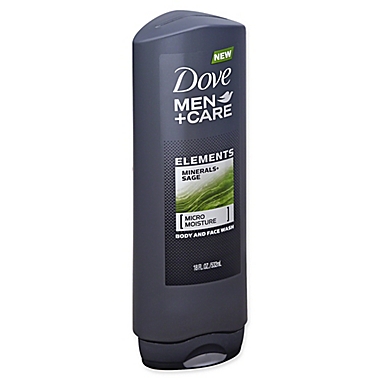 Dove Men+Care 18 fl. oz. Minerals + Sage Body and Face Wash. View a larger version of this product image.