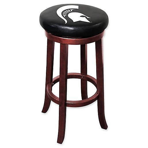 Collegiate Wooden Bar Stool Collection, Michigan State University Bar Stool