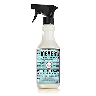 Mrs. Meyer&#39;s&reg; Clean Day Aromatherapeutic Basil 473 mL Multi-Surface Everyday Cleaner. View a larger version of this product image.