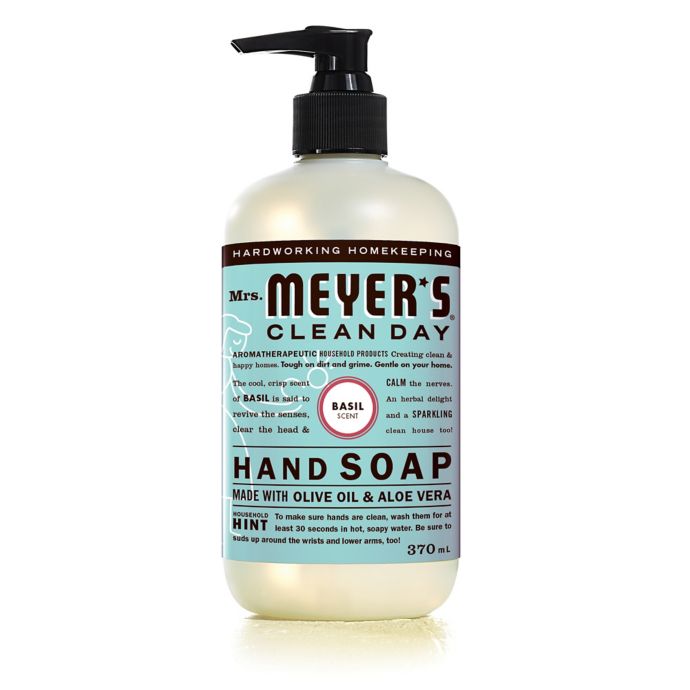 Mrs. Meyer's® Clean Day Aromatherapeutic Basil 370 mL Liquid Hand Soap