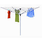 Alternate image 0 for Honey-Can-Do&reg; Outdoor Umbrella Clothes Line Dryer in White