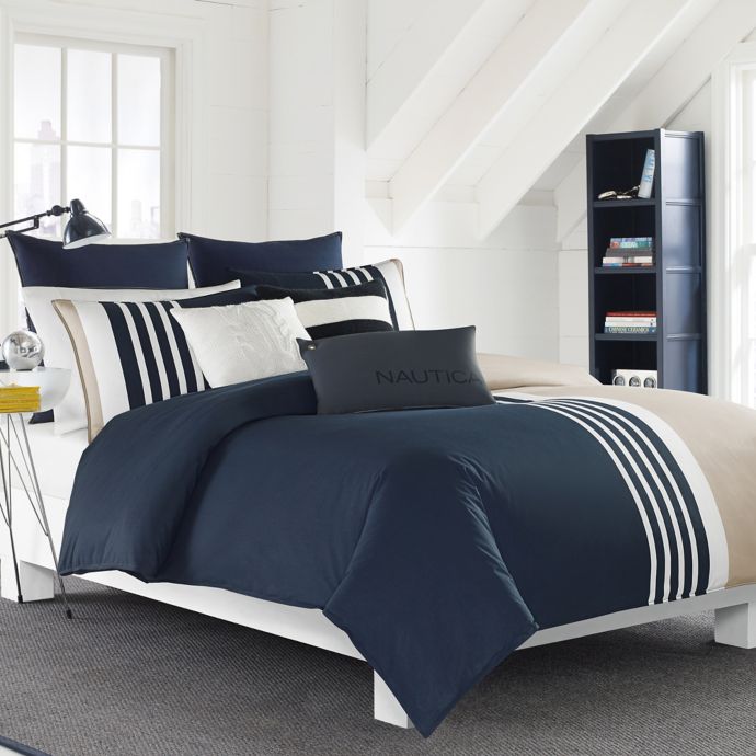 Nautica Aport Duvet Cover Set Bed Bath Beyond