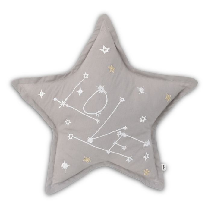 Ed Ellen Degeneres Starry Night Embroidered Star Throw Pillow