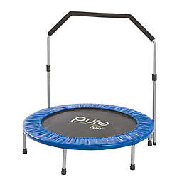 Pure Fun® 40-Inch Exercise Trampoline with Handrail