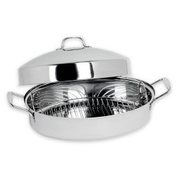 SALT® 16-Inch Stainless Steel Dome Roaster