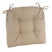 Klear Vu Husk Easy Care Outdoor XL Chair Cushion in Tan