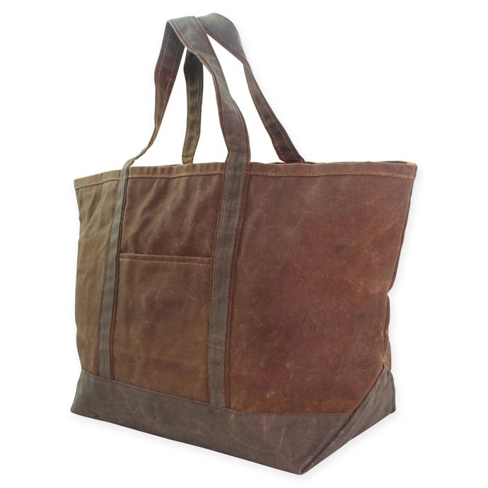 CB Station 14Inch Waxed Canvas Large Boat Tote Bed Bath & Beyond