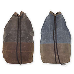 CB Station 27-Inch Waxed Canvas Laundry Duffle Bag