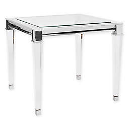 Safavieh Couture Charleston End Table in Silver