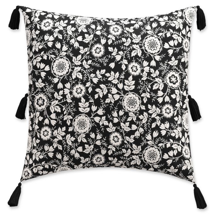 Cupcakes and Cashmere Folk Floral European Pillow Sham in ...