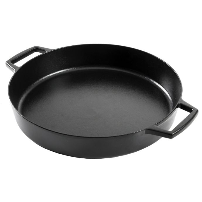 Artisanal Kitchen Supply® PreSeasoned Cast Iron 14Inch Everyday Pan