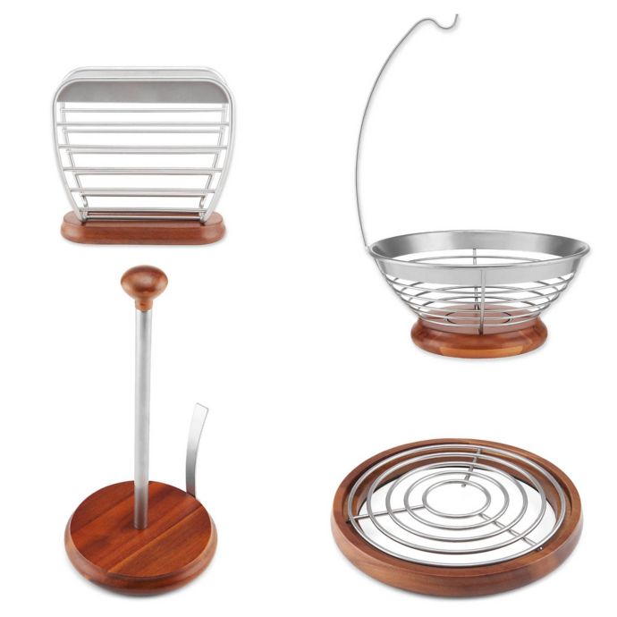 Sabatier Wire And Wood Kitchen Collection Bed Bath And Beyond Canada