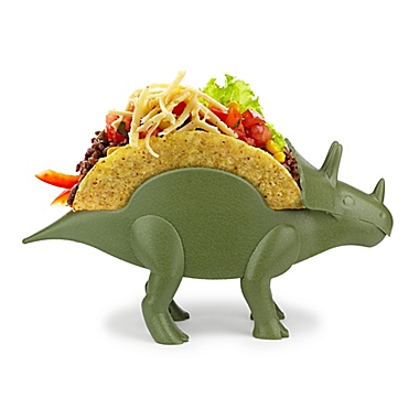 TriceraTaco Taco Holder in Green. View a larger version of this product image.