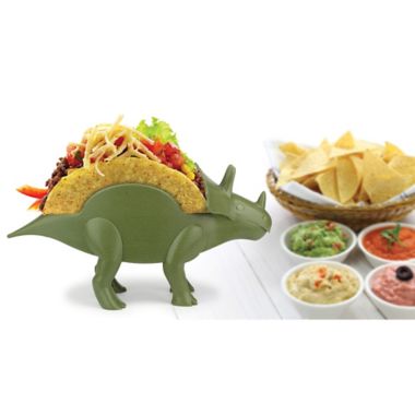 TriceraTaco Taco Holder in Green. View a larger version of this product image.