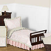 Sweet Jojo Designs Amelia 5-Piece Toddler Bedding Set in Pink/Gold