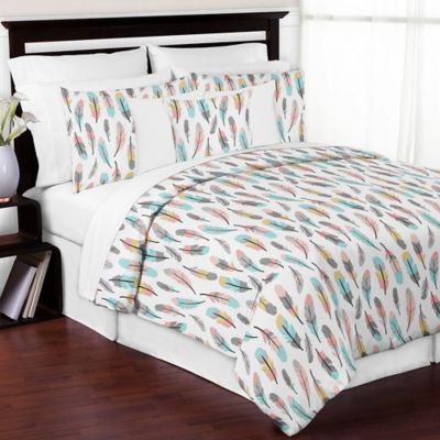 sweet jojo feather crib bedding