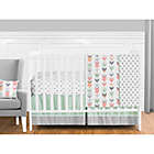 Alternate image 0 for Sweet Jojo Designs Mod Arrow Crib Bedding Collection in Coral/Mint