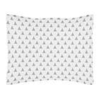 Alternate image 2 for Sweet Jojo Designs Mod Arrow Bedding Collection in Grey/Mint