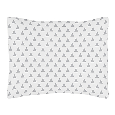 Sweet Jojo Designs Mod Arrow Bedding Collection in Grey/Mint. View a larger version of this product image.