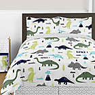 Alternate image 0 for Sweet Jojo Designs&reg; Mod Dinosaur 3-Piece Full/Queen Comforter Set in Turquoise/Navy