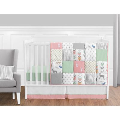 girl deer nursery bedding