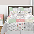 Alternate image 0 for Sweet Jojo Designs&reg; Woodsy 3-Piece Full/Queen Comforter Set in Coral/Mint