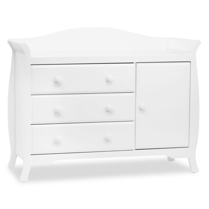 Million Dollar Baby Classic Ashbury Combo Dresser in White Bed Bath