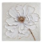 Alternate image 0 for Arthouse Plaster Floral Canvas Wall Art